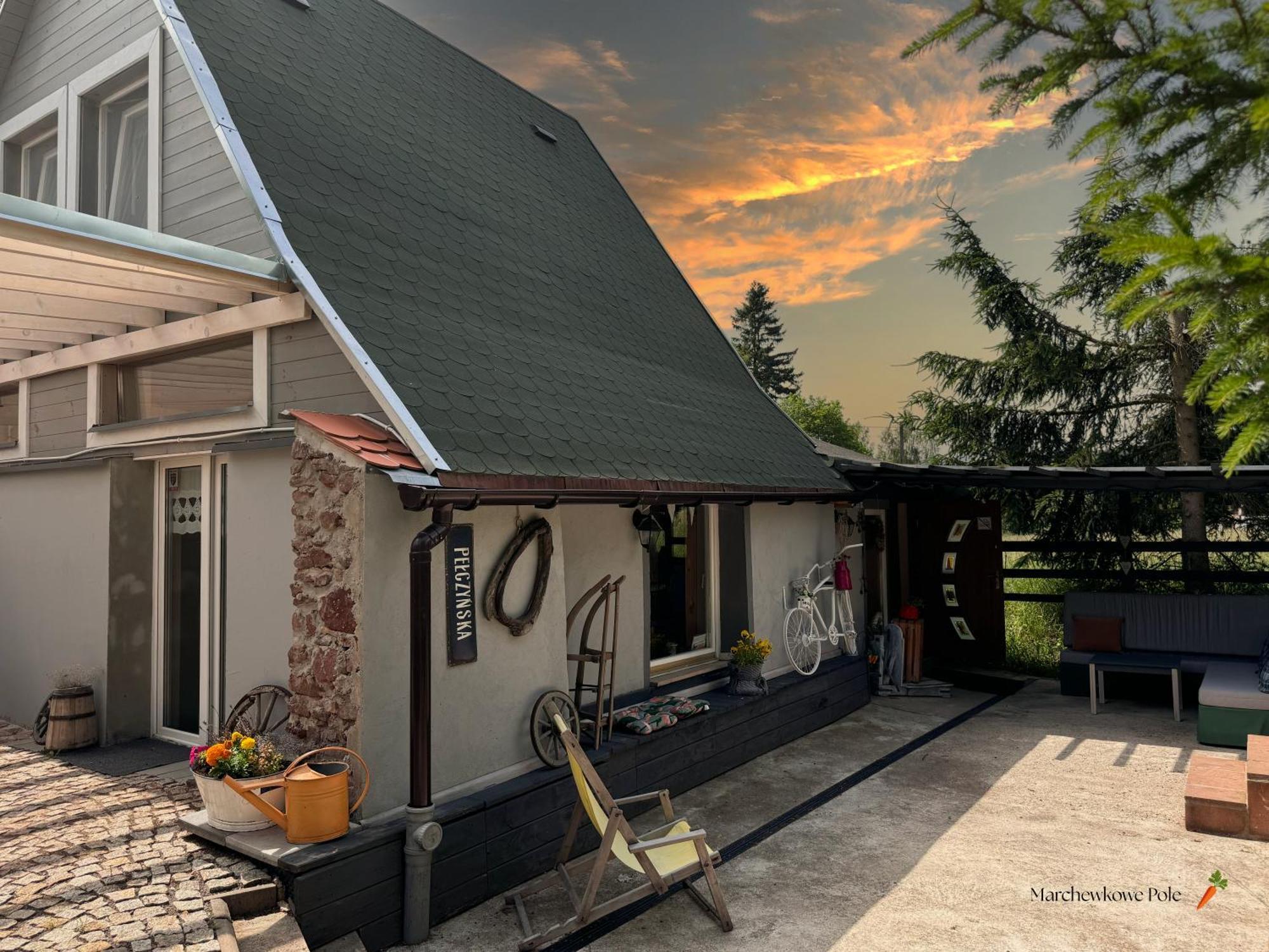 Villa Marchewkowe Pole Sosnina Esterno foto